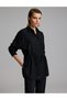 Black Oversized Long-Sleeve Shirt 50331519-VR046 - 3