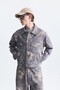Oversized Camouflage Print Shirt and Pants Set - 3