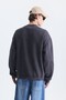 Oversize Crew Neck Sweatshirt - 5