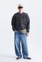 Oversize Crew Neck Sweatshirt