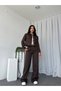 Women's Wool-Effect Jacket and Pants Set (PREMIUM) - 2