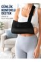 Orthopedic Mesh Arm Sling, Breathable Arm Support Device with Adjustable Strap
