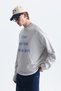 Boxy Fit Printed Sweatshirt - 5