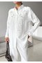 Women's Shirt with Bead Embroidery on Front, Standard Pants Size Suit - 8