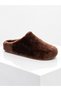 Anatomical Sole, Genuine Fur-Trimmed, With Arch Support, House Slippers - 2