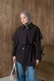 Alin Pelerin Trench Coat, Brown