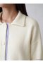 Peak New Season Beige Shirt-Style Collar Women's Jacket. - 3