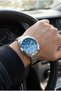 Sporty and Modern Men's Wristwatch | 40 mm Steel Strap, Blue Dial - 5