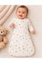 Newborn Baby Zipper Swaddle: 100% Cotton Corded Fabric Unisex Onesie - 2