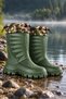 Long Boots with Camouflage Cuffs—Waterproof, Non-Slip Sole—for Hunters, Anglers, and Farmers - 3