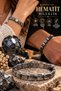 Hematite Luxury Bracelet, Unisex, 18–19 cm, High Quality - 2