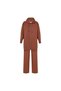 Camel-Colored Knit Set with Embroidery Details