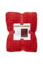 LCW HOME Red Double-Size Plush Blanket 200x220 cm - 4