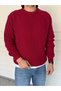 Raglan-Sleeve Brioche Knit Sweater - 3