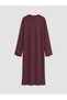 Peak New Season Burgundy A-Line Sweatshirt Dress - 2