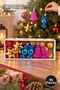 96 Christmas Tree Hanging Ornaments – Colorful Candy Stars and Assorted Figures, Tree Ornaments, Christmas Hanging Ornaments