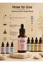 7 Chakra Massage Oil Set – 7 x 30 ml | Root, Sacral, Solar Plexus, Throat, Third Eye, and Crown Chakra Care Set - 4