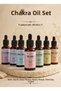 7 Chakra Massage Oil Set – 7 x 30 ml | Root, Sacral, Solar Plexus, Throat, Third Eye, and Crown Chakra Care Set