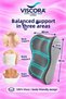 Sloped Triangle Mat – Multipurpose Viscose Support Cushion for Your Personal Comfort Zone, 50×40×23 cm - 9