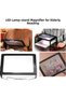 A4 size table type illuminated reading magnifier for the elderly 275205 B - 5