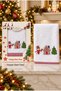 Boxed Single New Year's Embroidered Towel | 100% Cotton, 50x80 cm Hand, Face, and Bath Towel | New Year's Gift