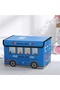 Toy Box with Folding Lid - Toy Storage Box - Children's Room Organizer - Multipurpose Box - 5