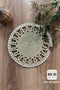 Set of 2 Handmade Jute Placemats, Bohemian Woven American-Style Placemat Set, Decorative Table Setting, 33 cm - 4