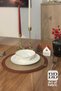 Handmade Wicker Jute Plate, Bohemian Luxury Plate, American Style Plate Diameter 33 Cm. - 3