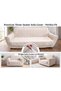 Welsoft Fleece Sofa Cover 3 3 1 1 Sofa Cover—Flexible, Washable, One-Piece Sofa Cover, Soft, Pet-Friendly