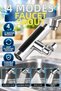 Chrome-Plated 4-Modal Multifunction Faucet Head | Stainless Steel Look