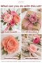 Italian Crepe Paper in Pink and Peach Shades, 5-Color Set, 180 g, 50 x 250 cm – Flower Making and Crafts - 6