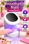 16W LED UV Artificial Nail Dryer, Mini Portable Nail Polish Dryer