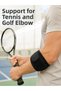 Adjustable Epicondylitis Band Tennis Golf and Sports Elbow Support