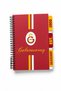 Licensed Binary A5 Spiral-Bound Planner and Notebook Set—Lined and Checked—Hardcover—School, Office—GS Design - 4