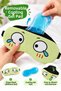 Green Hot/Cold Eye Therapy Band with Removable Gel Pads, Eye Mask GC003 - 3
