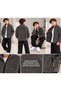 Boys' Plush Fleece Jacket with Zipper and Zippered Pockets, Featuring a "USA" Print, Anthracite Gray Winter Fleece, Fleece-Lined