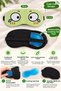 Green Hot/Cold Eye Therapy Band with Removable Gel Pads, Eye Mask GC003 - 5