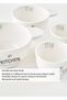 My Kitchen 6-Piece Prep Utensil Set, White - 6