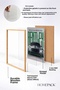 Framed Poster of a British Race Car with a Green Stripe—Car Poster for Garage or Office Wall Decor OTO002 - 4