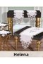 5-Piece Living Room Set with Linen Lace Tablecloth and Table Runner Set, Helena Model, Kre BX, for a Bride's Trousseau - 2