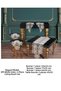 Cream Elegant 5-Piece Bridal Set with Lace Tablecloth and Table Runner Set for the Living Room, Dek HB006 - 2