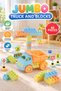 Complete Set of 5219 Jumbo Trucks and 40 Building Blocks – Educational Building Block Set with Trucks