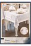 Liana Cream-Cream 12-Person 26-Piece 155 × 220 cm Tableware Set HB006 - 2