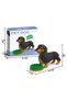 Dachshund Sausage Dog Micro Block Building Set, 910 Pieces, Ages 14+, 3D Figure - 3