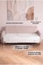 Leopard Wellsoft Sofa Cover | For Seating Areas Only | Soft, Stain Resistant | 100x215 cm Shawl - 3