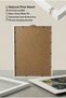 1 NOSTALGIC, FLORA-THEMED VINTAGE PAINTING IN A WHITE WOODEN FRAME - 5