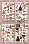 Christmas, New Year's, 4 PAGES, Stickers, Decals, Diary, Planner, Bullet Journal, Scrapbook