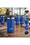 5 Pieces of 5340 Steel Mugs, 300 Ml, with Thermos Feature, Corporate Mug, Blue, Customizable with Your Logo.