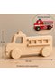 Wooden Paintable Toy Car, Handmade, Natural, Gift-Quality Toy - 3