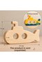 Wooden Paintable Toy Car, Handmade, Natural, Gift-Quality Toy - 3